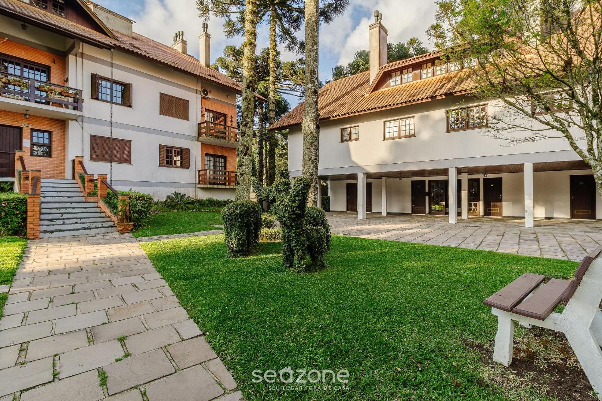 Apto Duplex C/ Lareira 100M Do Lago Negro Rln204 Gramado Extérieur photo